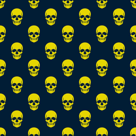 Halloween pattern seamless in simple style vector illustrationのイラスト素材