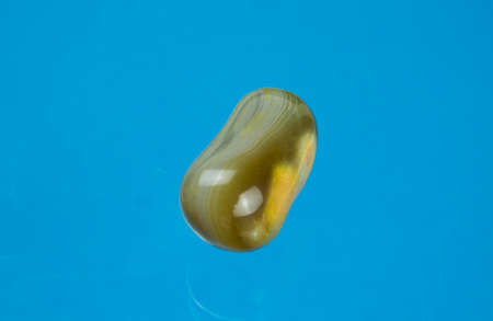 Agate is a potent healing stone with wonderful green stripes.