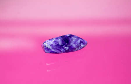 A charoite in a beautiful and awesome violet color.