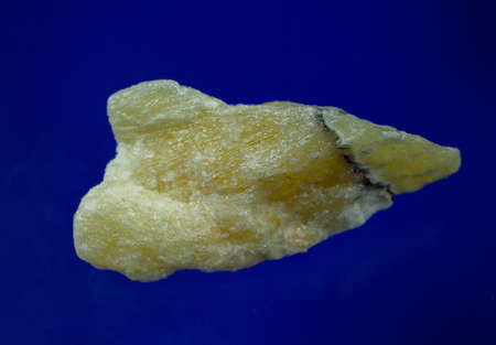 Orange calcite from Brazil. Natural minerals.の写真素材