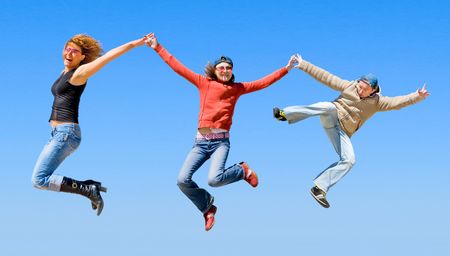 we are happyの写真素材