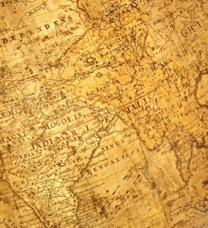 fragment of ancient map