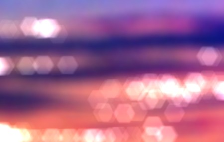 Abstract Blur of Sea Shore Shot in Manual Mode with Bokeh