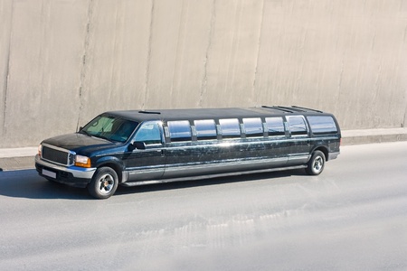 big black limoの写真素材