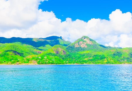 Island Ocean Natureの写真素材