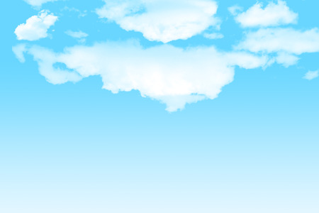 sky and cloudyの写真素材