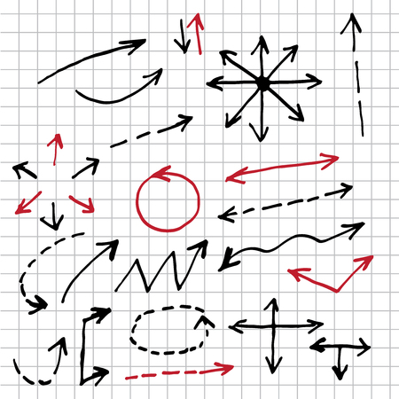 Arrow Marker setのイラスト素材