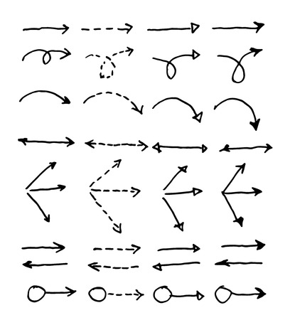 Arrow Marker setのイラスト素材