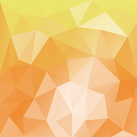 Orange polygonal background vectorのイラスト素材
