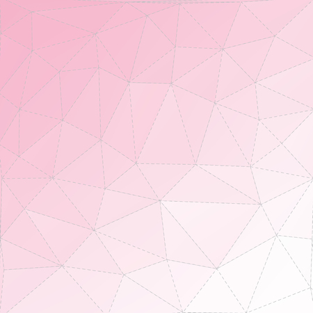 abstract pink gradient color polygonal vector backgroundのイラスト素材
