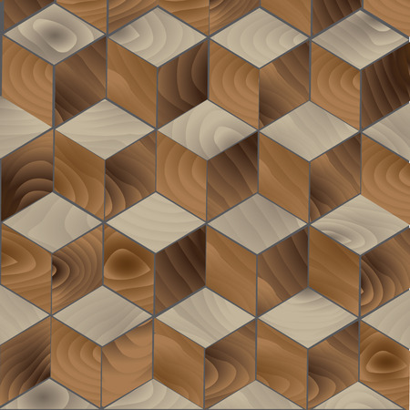 Wood block texture illustration vector backgroundのイラスト素材