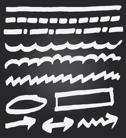 infographics elements sketching vector illustrationのイラスト素材