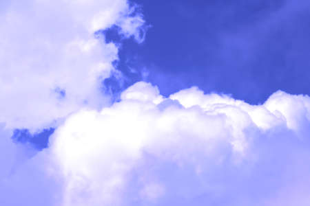 blue sky with clouds for background 
