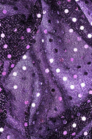 fabric texture with spangles for background の写真素材