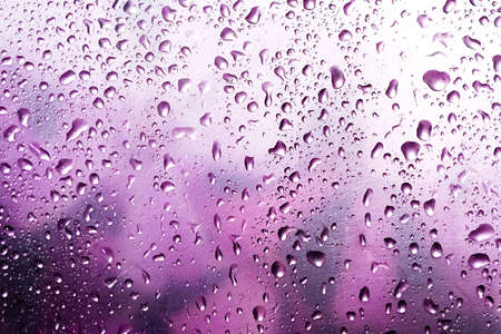 pink water drop for background の写真素材