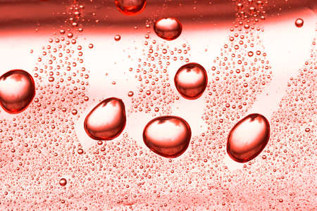 red water drop for background 