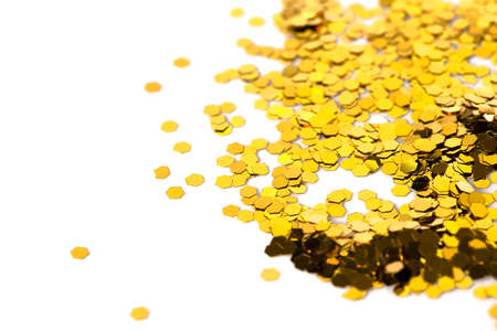 glitter sparkles dust on background, shallow DOF の写真素材