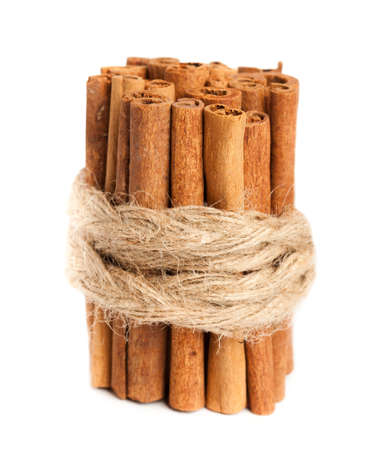 cinnamon stick tied with string