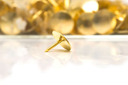 document clip/clamp on white backgroundの写真素材