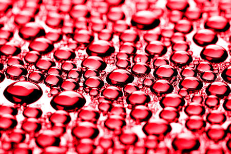 many water drops for backgroundの写真素材