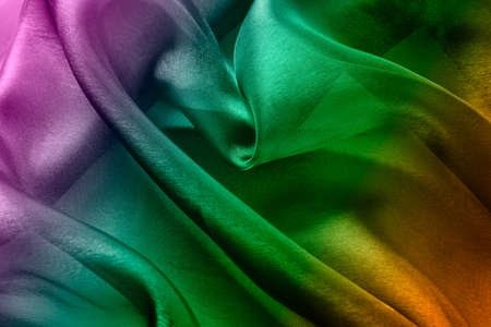 fabric silk texture for backgroundの写真素材