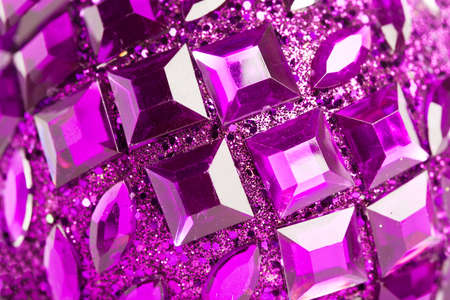festive background with many crystalsの写真素材