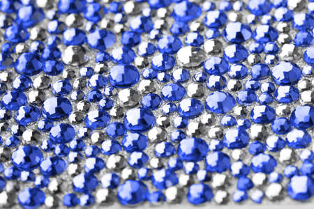 blue and silver texture with crystalsの写真素材