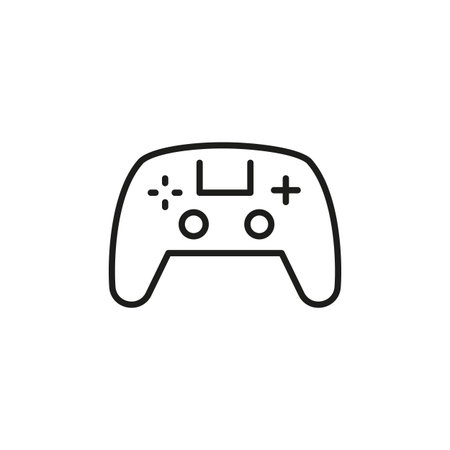 Game Controller icon. Simple handheld game controller icon for social media, app, and web design....