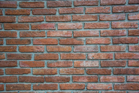 Old orange brick wall background.の写真素材