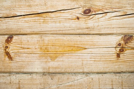 horizontal dark stained wood planks for backgroundの写真素材