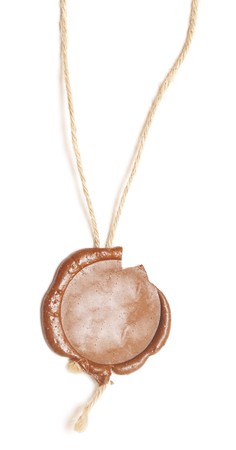 post stamps , empty seal wax with the cord isolated on white の写真素材