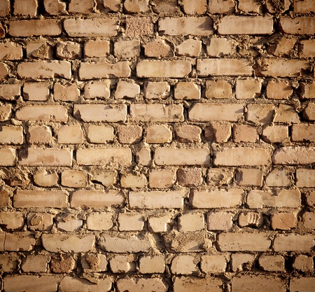 brick wall: can be used as background の写真素材