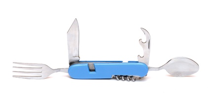 pocket knife on white