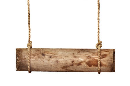 signboard isolated on a white background の写真素材