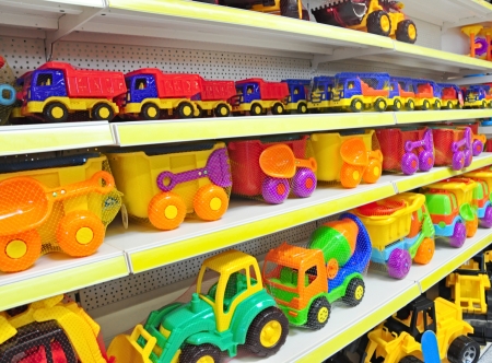 toy cars in shopのeditorial素材