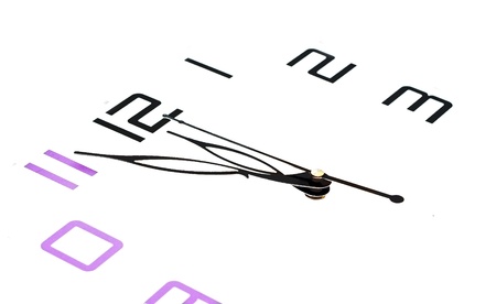 Close-up of Clock Face 