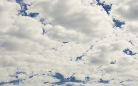 blue sky and clouds