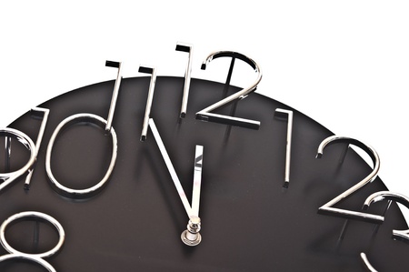 Modern clockの写真素材