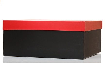 shoebox isolated on white
