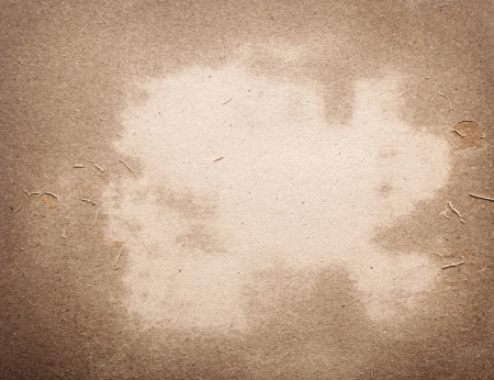 Grunge old wet paper sheet background の写真素材