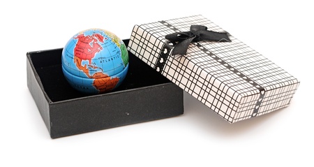 World in the boxの写真素材