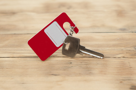 key with blank labelの写真素材