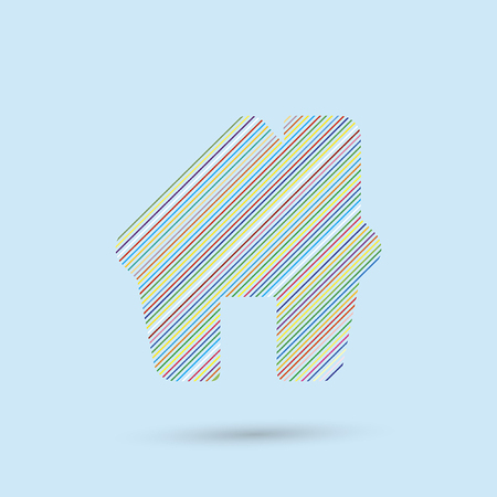 house icon, template vector illustrationのイラスト素材
