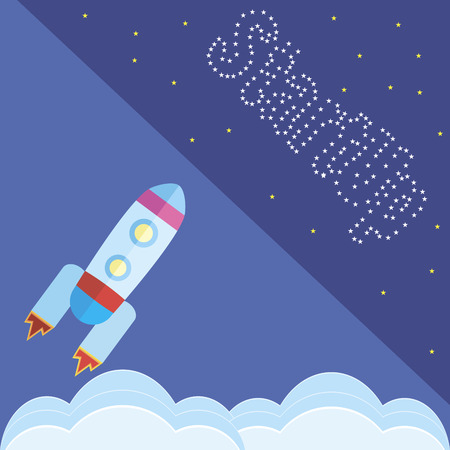 Startup concept. Project development.のイラスト素材