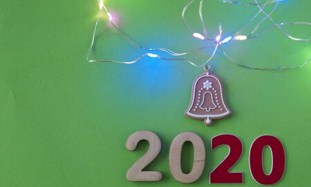Happy new year 2020 Christmas and New Year background