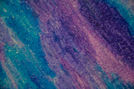 Photo of colorful oil pastels drawing texture for background.