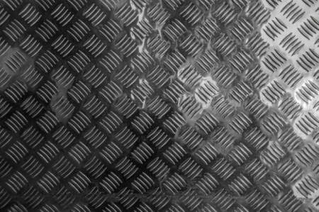 A background of metal diamond plate.の写真素材