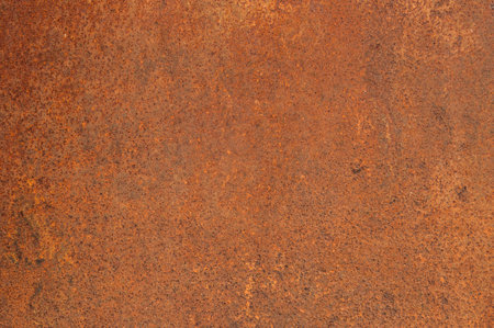 Rusted on surface of the old iron, Deterioration of the steel, Decay and grunge Texture backgroundの写真素材