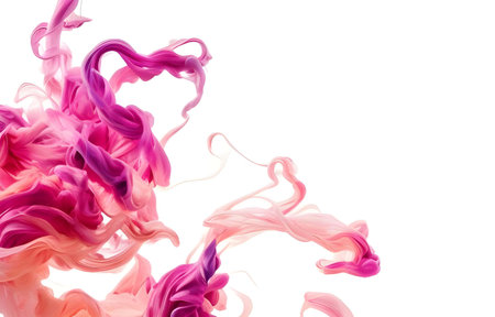 Abstract background of acrylic paint in water. Colorful abstract background.の素材