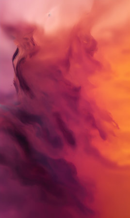 abstract background. Cloud of ink in water. colorful abstract backgroundの素材